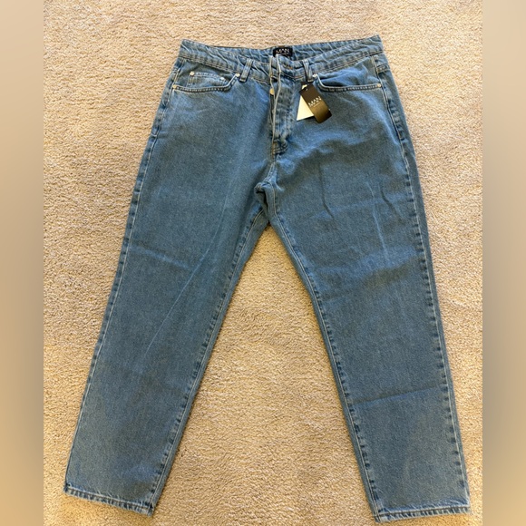 Blue Skinny Jeans with Streamlined Fit - Picture 1 of 4